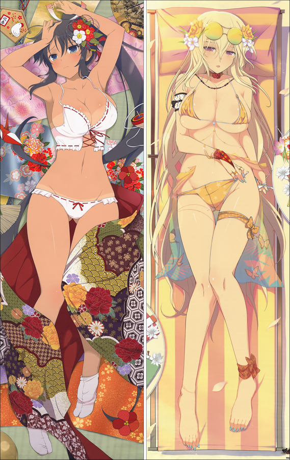 Senran Kagura Shinovi Versus Homura Leo Anime Dakimakura Japanese Love Body Pillow Cover